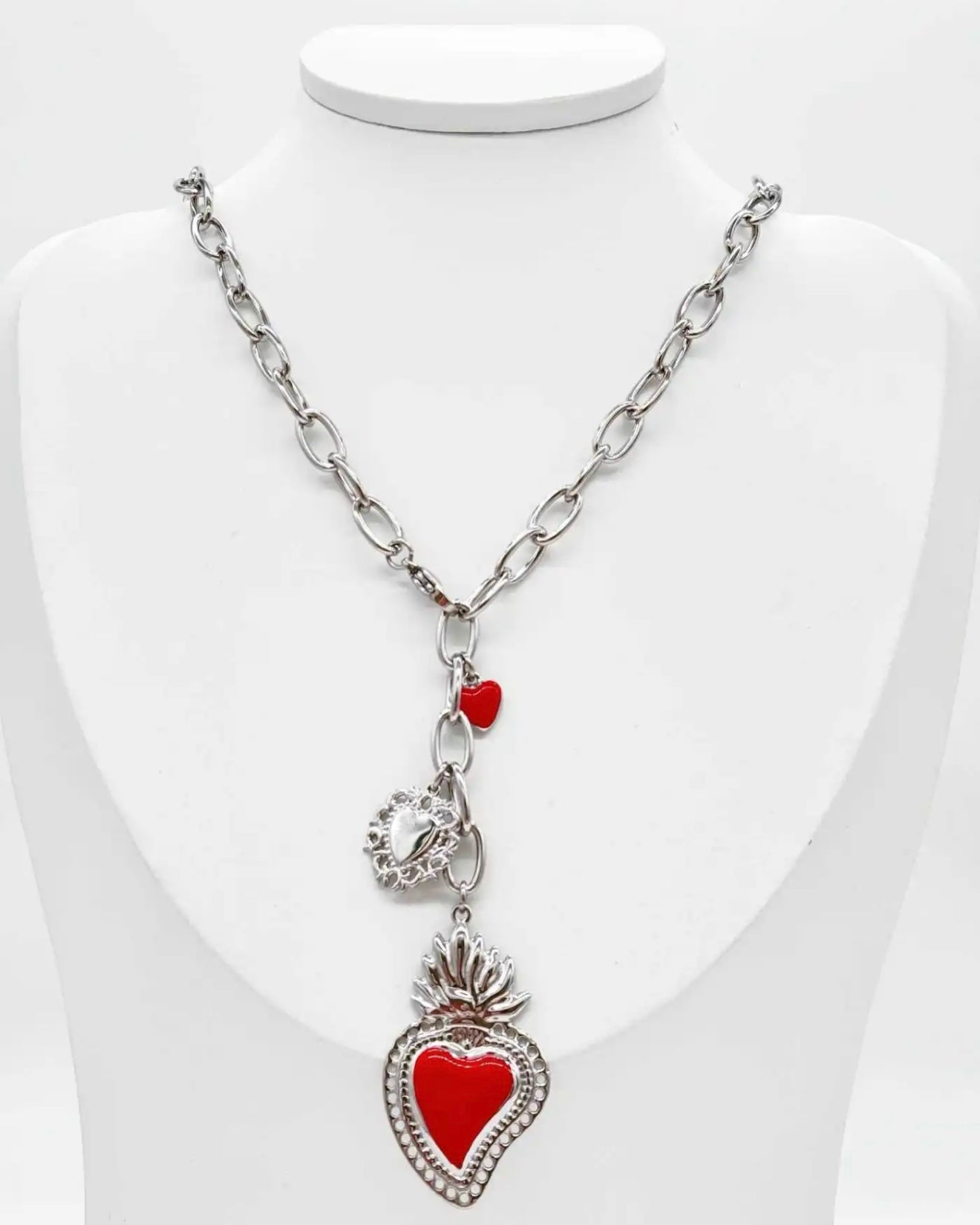 Red Heart necklace