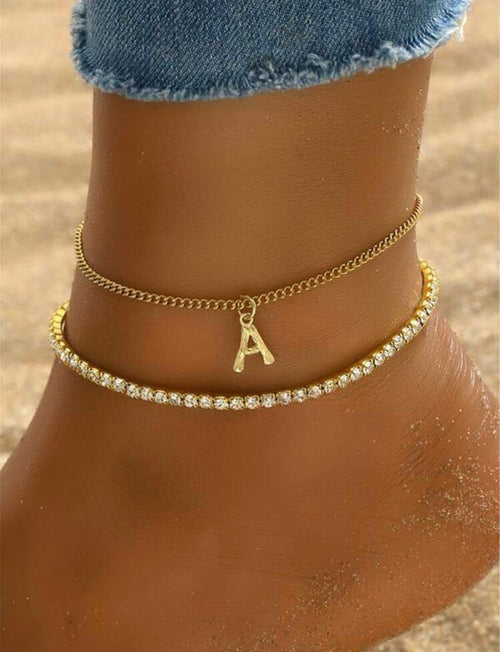 Two Levels Anklet