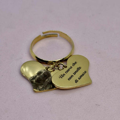 Anello cuori con Foto