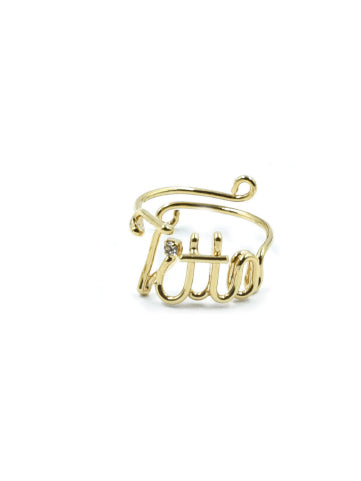 Filo Name Ring