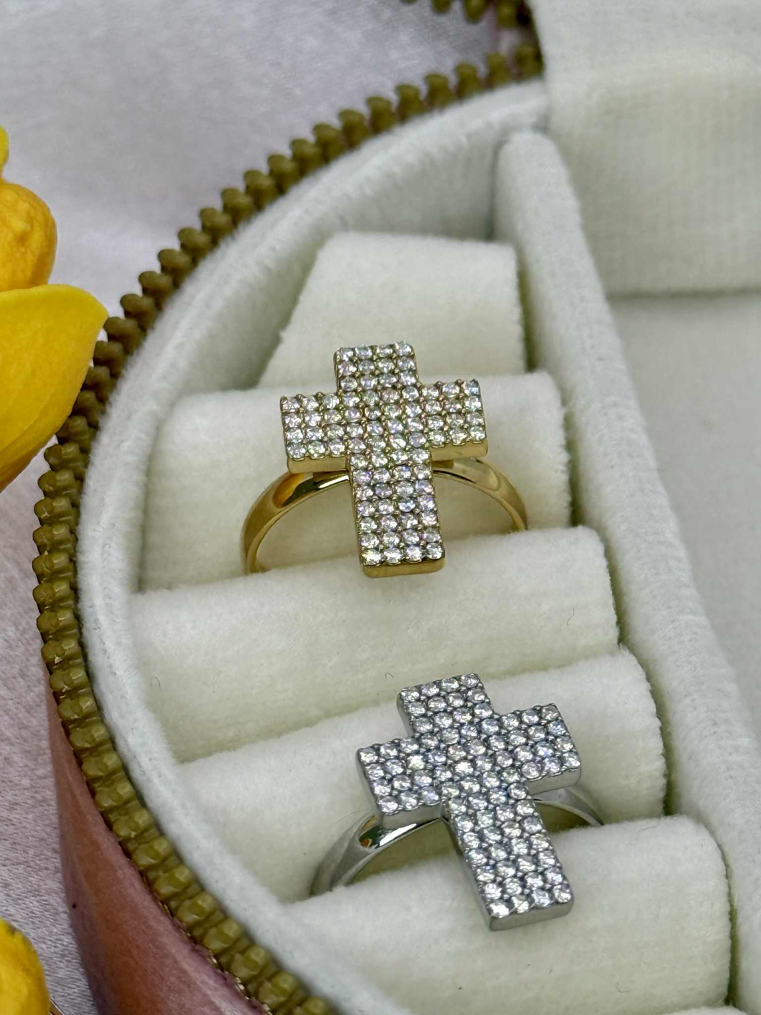 Anello Big Croce
