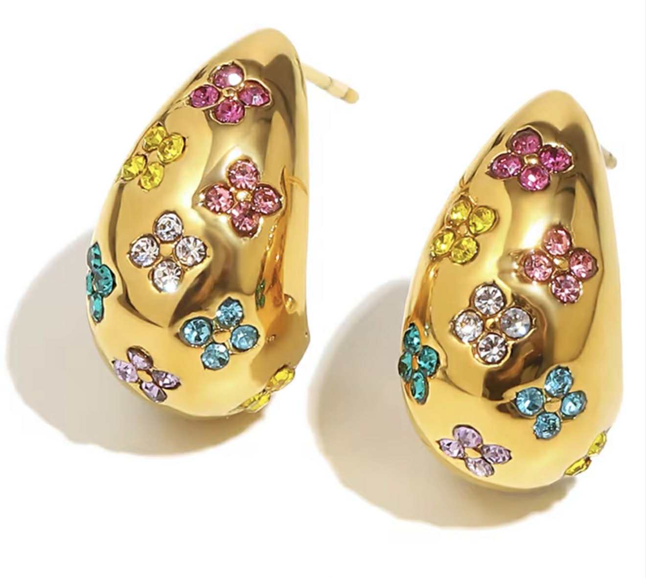Flowers Goccia Earrings