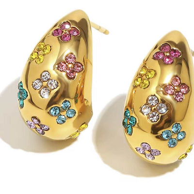 Flowers Goccia Earrings