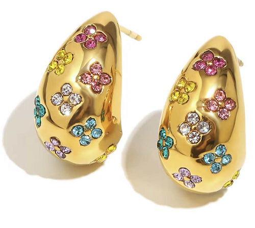 Flowers Goccia Earrings