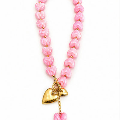 Collana Cuori Neon