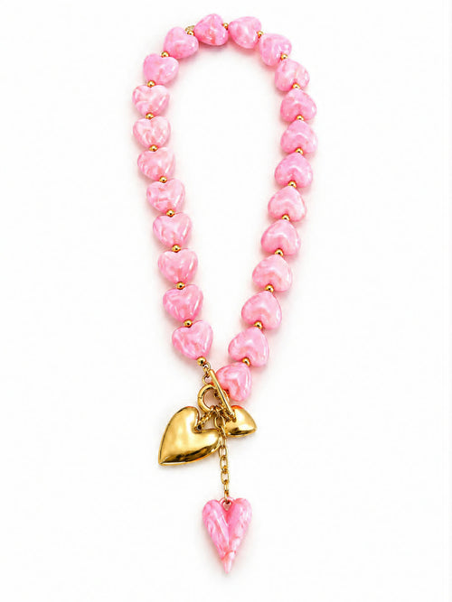 Collana Cuori Neon