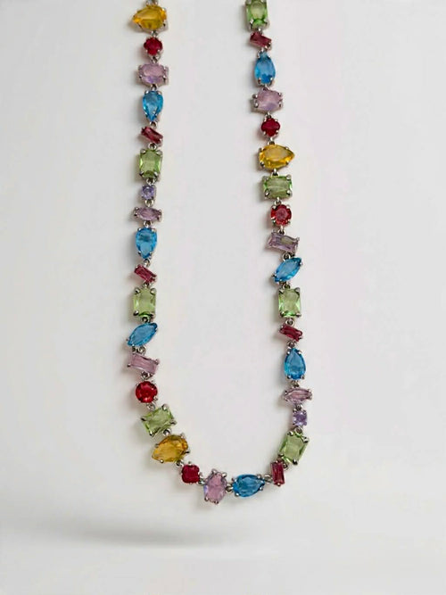 Collana Asimmetric Baguette