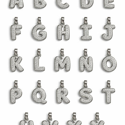 Charm Lettera 3D per collana Magnetic