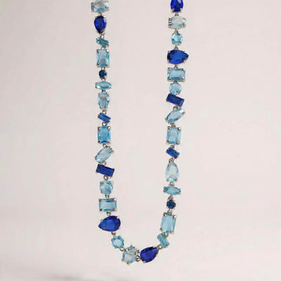 Collana Asimmetric Baguette