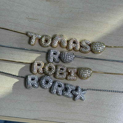 COLLANA BUBBLE INTERO NOME