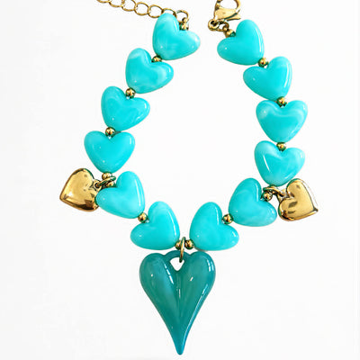 Bracciale Cuori Neon