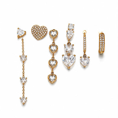 Set Crystal Cuori