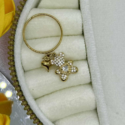 Cuore Teddy Ring
