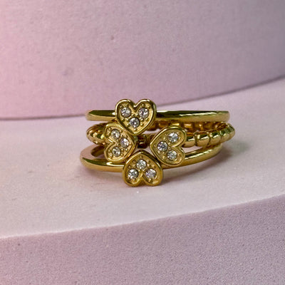 Three Heart Ring