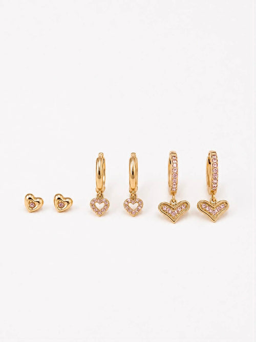 set Cuori Rosa