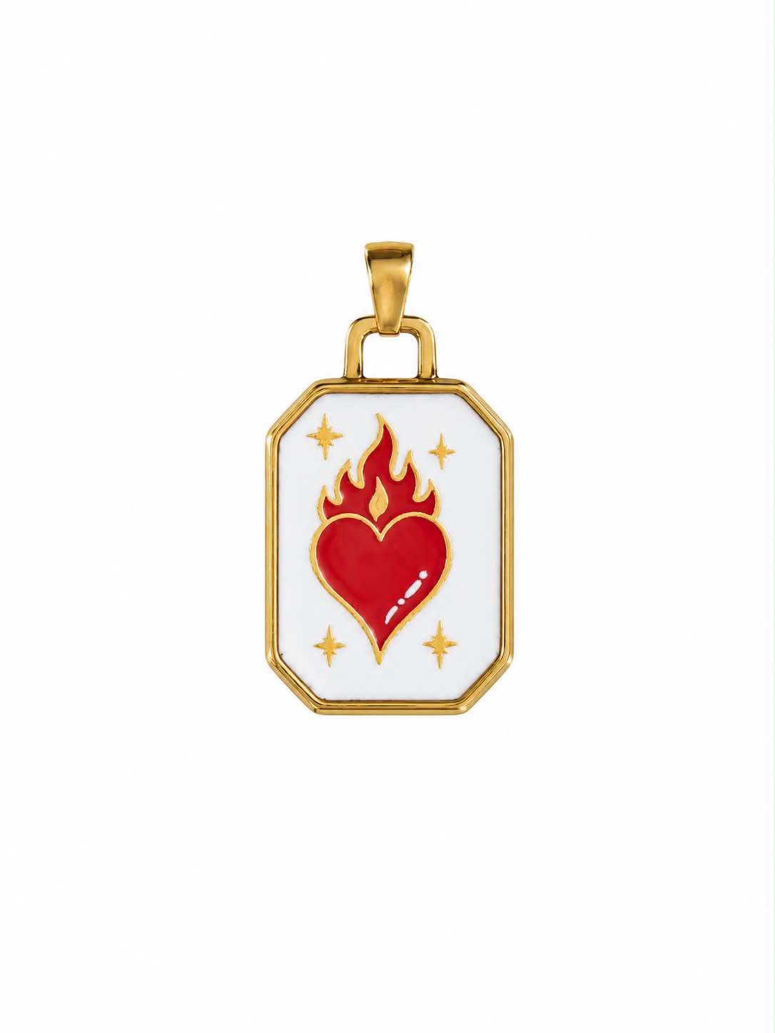 Charm Red Heart