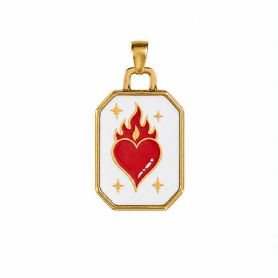 Charm Red Heart