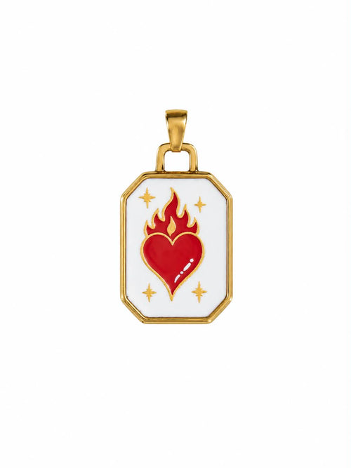Charm Red Heart