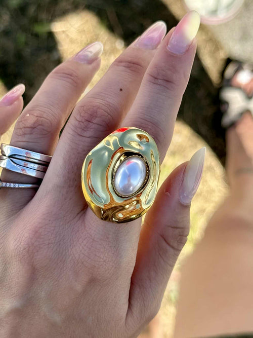 Big Pearl Ring