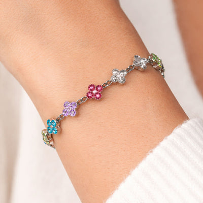 Bracciale Quadrifoglio Pastello