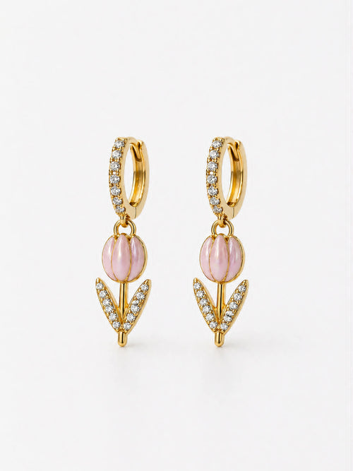 Orecchini Tuli Pastel Pink