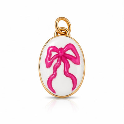 Charm Fiocco Rosa