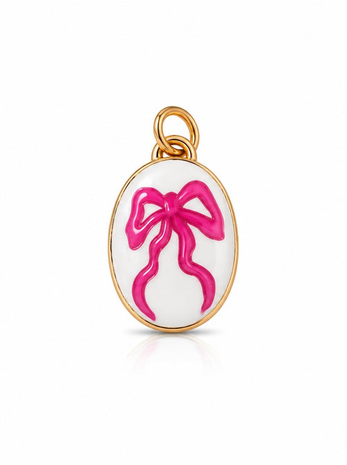 Charm Fiocco Rosa
