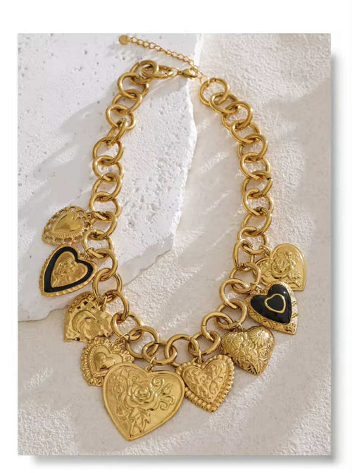Collana Full Cuori