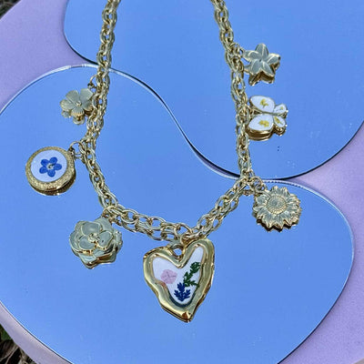Collana in fiore