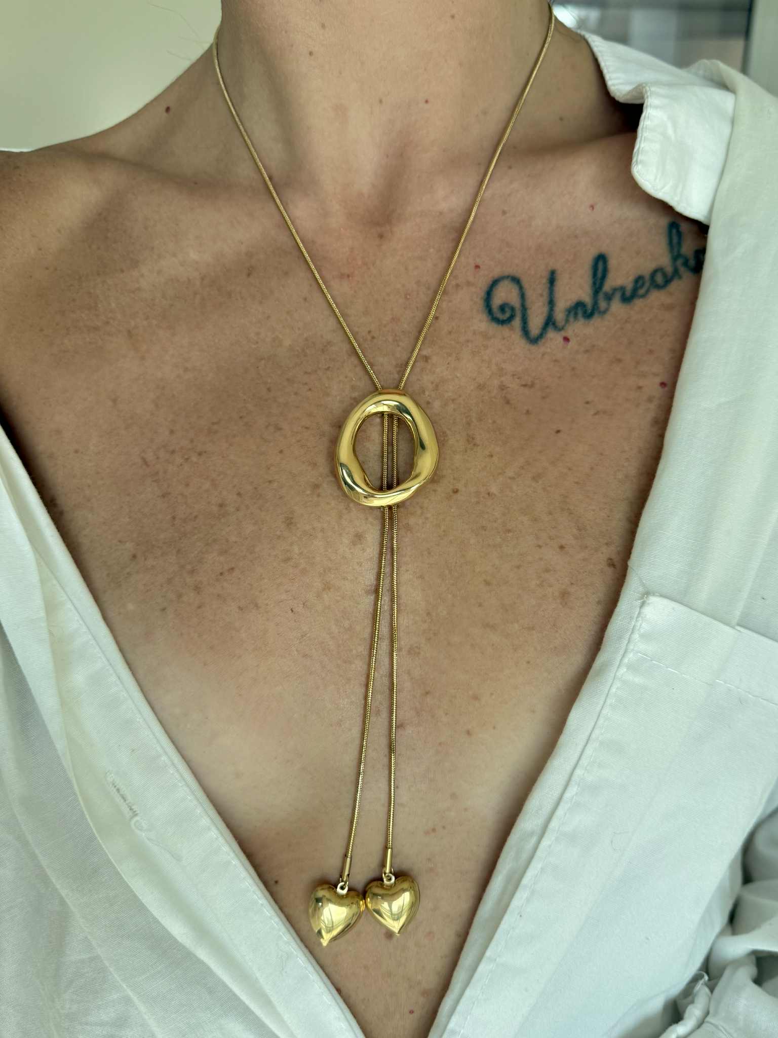 Collana Pendente Ovale