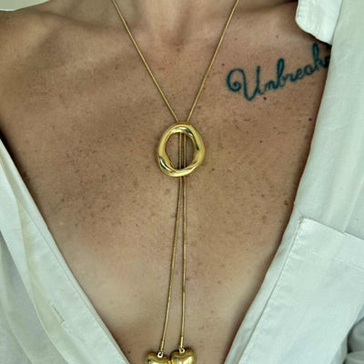 Collana Pendente Ovale