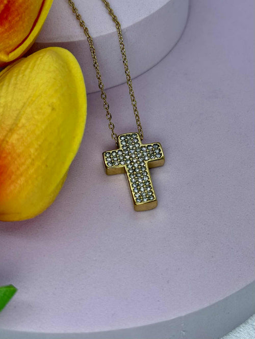 Croce 3D necklace