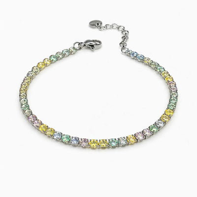 Bracciale Tennis Aurora Boreale