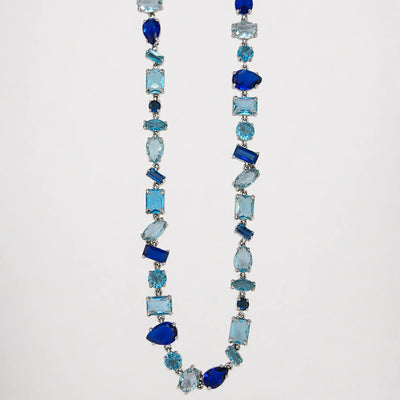 Collana Asimmetric Baguette
