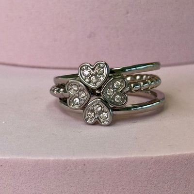 Three Heart Ring