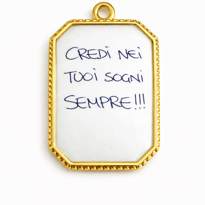 Ciondolo Calligrafia