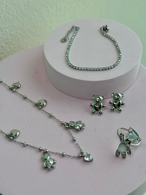 Silver Bear Set