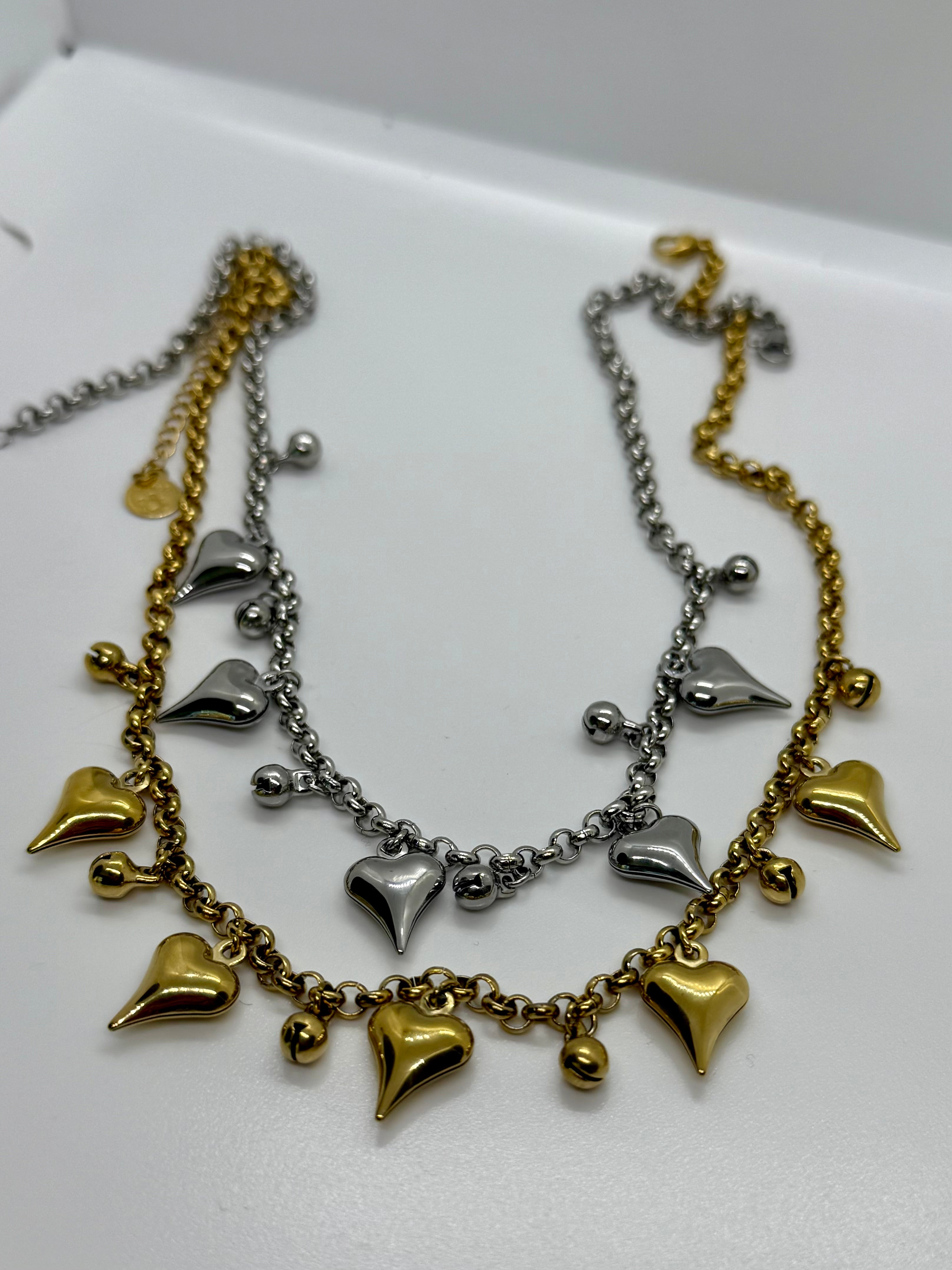 Sonaglio Hearts Necklace