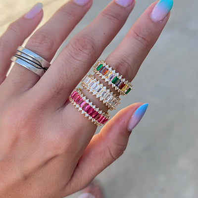 Baguette ring