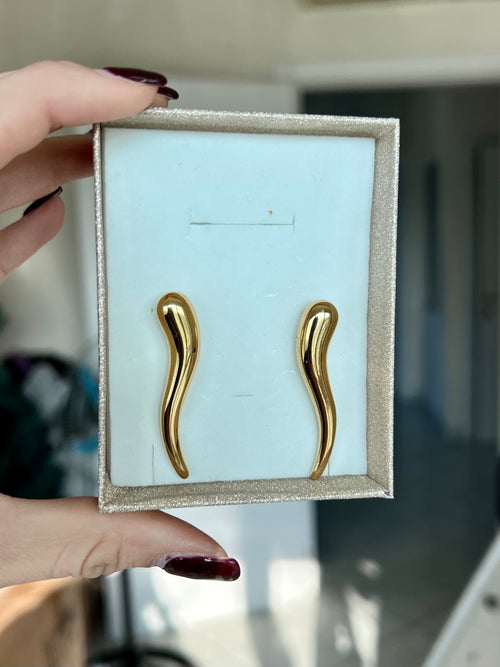 Snake earrings