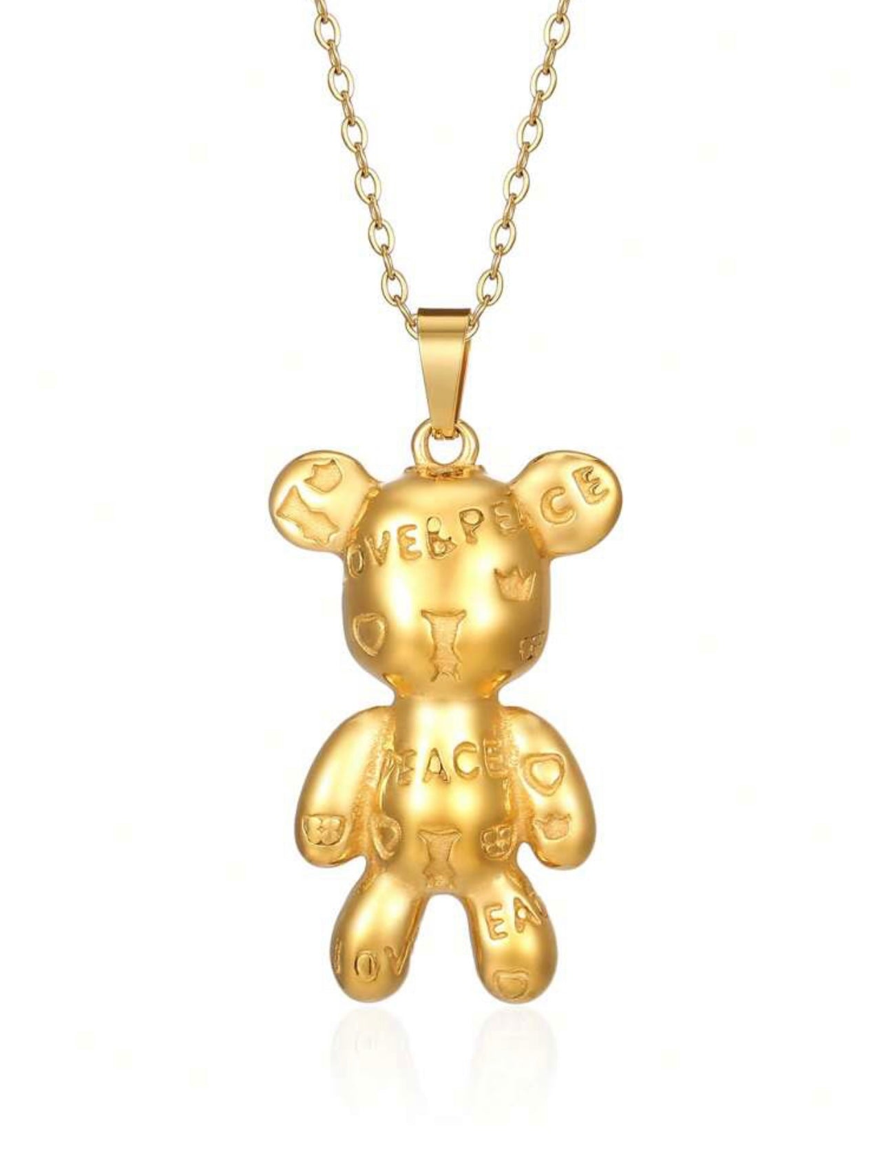 Collana Teddy Peace&Love