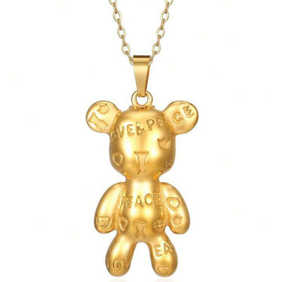 Collana Teddy Peace&Love