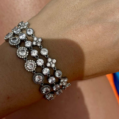 Silver Brilla Bracciale