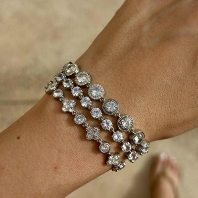 Silver Brilla Bracciale
