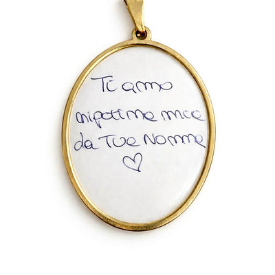 Ciondolo Calligrafia
