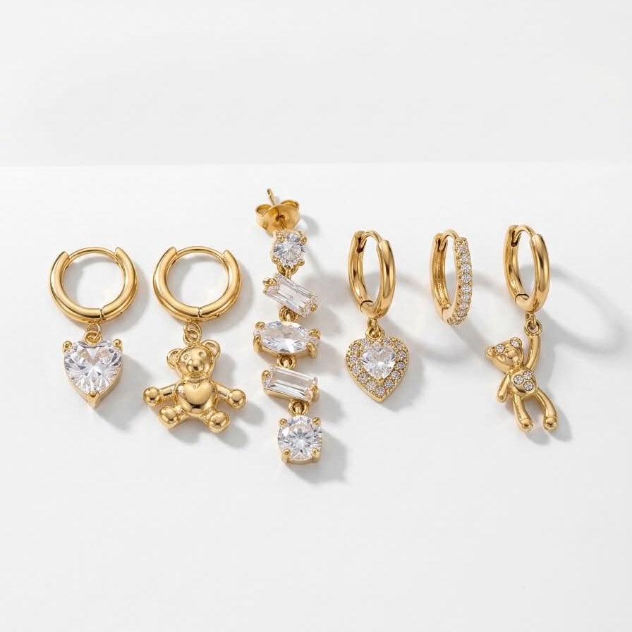 Set Crystal Teddy