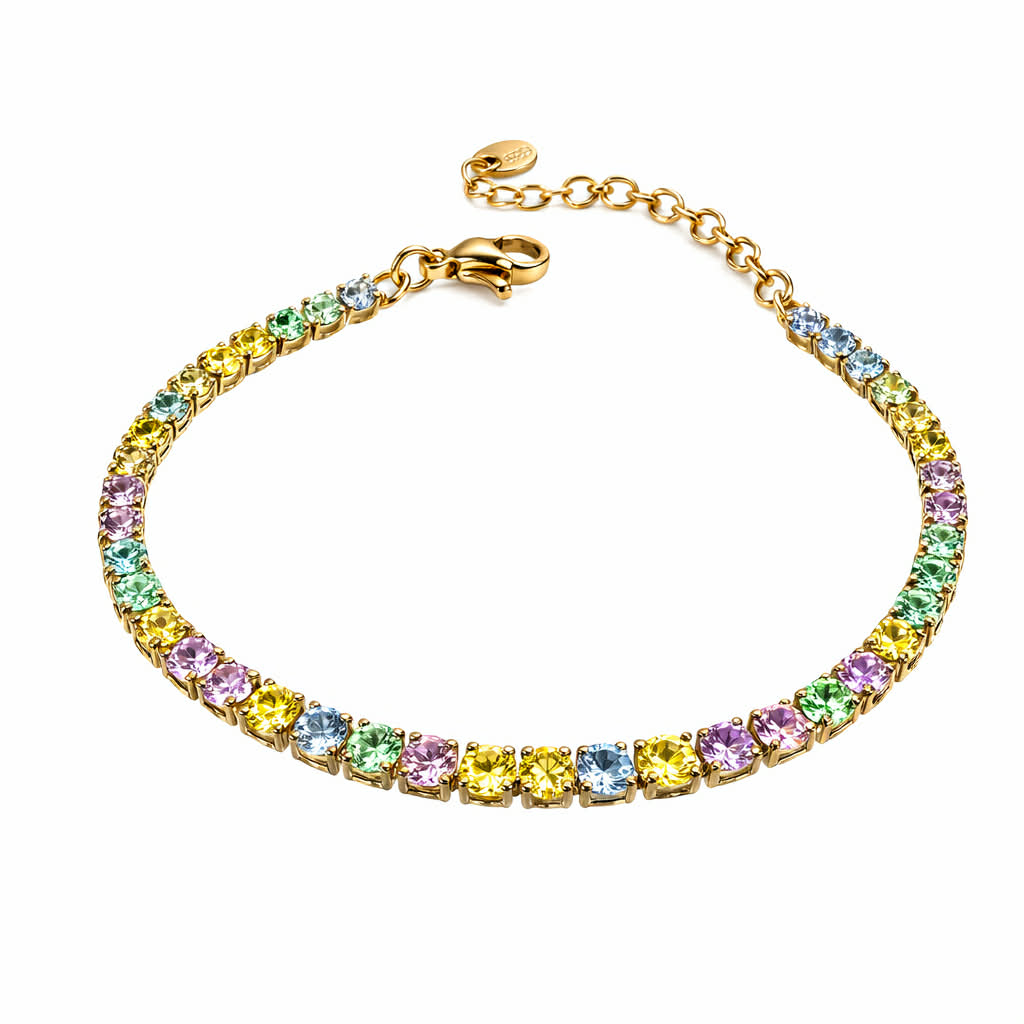Bracciale Tennis Aurora Boreale