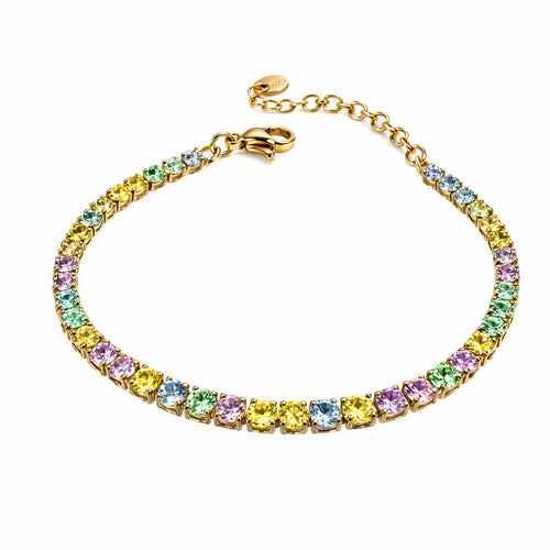 Bracciale Tennis Aurora Boreale