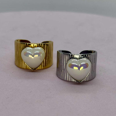 anello fascione e perla