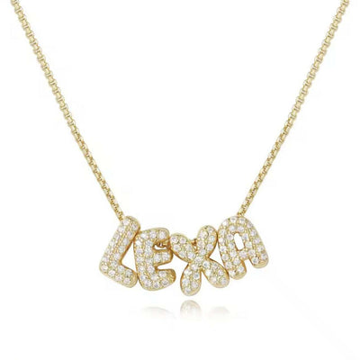 COLLANA BUBBLE INTERO NOME